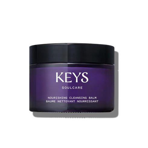 Keys Soulcare Nourishing Cleansing Balm + Makeup Remover, Soothing Cleanser with Shea Butter, 2.82 Oz