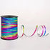 500 Yard Rainbow Curling Ribbon, Shiny Crimped for Balloons, Wedding, Birthday, Party Art Craft Decor