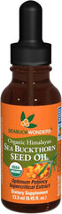 Sea Buckthorn Seed Oil, 100% Organic, 0.45 FL OZ Certified