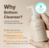 ruuve 10.1 oz Bottom Cleanser Natural Bum Wash for Sensitive Baby Skin, fl