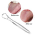 Tartar Removal Tool, Oral Tongue Scraper Cleaner for Fresh Breath, Portable Non-slip Handle