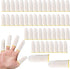 zonmaxmizky 50 Pcs Finger Cots Cotton Nail Gloves Unisex Finger Condoms Thumb Joint