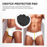 3D Men Enlarge Front Pad, 4 PCS Thickened Sponge Cushion Swim Trunks Cup Crotch Pad - Protection Enhancement Cup Pouch