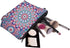 Deanfun 3 Piece Set Waterproof Cosmetic Bag, Travel Toiletry Pouch Makeup with Zipper (Mandala 1)