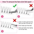 PRO LASHBEAUTY Premade Volume Eyelash Extensions, 5D, D Curl, 0.10mm, 14mm, Vegan, Individual