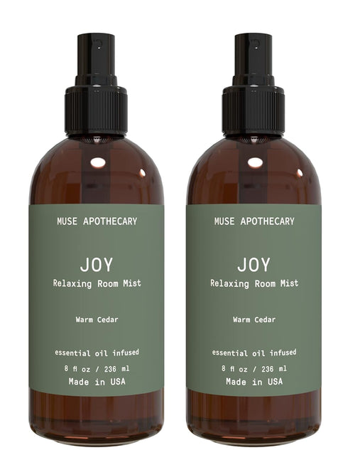 Muse Apothecary Room Ritual - Botanical Collection Room Spray, 8 oz, Infused with Natural Aromatherapy Essential Oils -