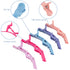 Plastic Non-Slip Hair Clips for Women, Professional Alligator Styling Clips (10PCS Macaroon)