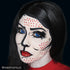 Mehron Makeup Fantasy FX Cream, Water Based Halloween Makeup, White Face & Body Paint, 1 fl oz (30ml)