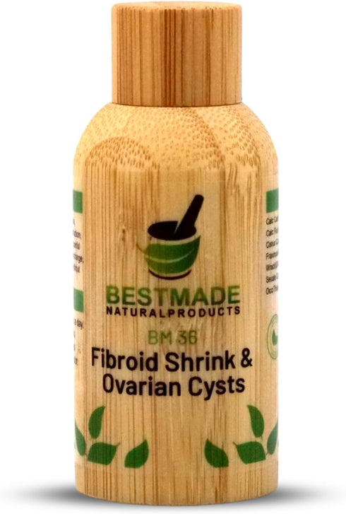 Fibroid Shrink & Ovarian Cysts BM36 Pellets, Naturally Helps Shrink Fibroids, Normalize Estrogen Levels, Prevent