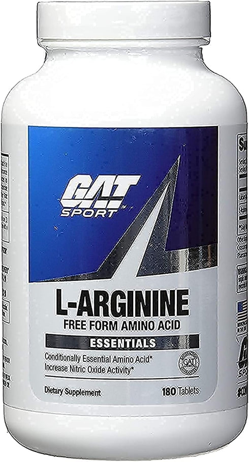 GAT Sport L-Arginine Tablets, 180 Count