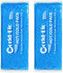 Gel Soft Flexible Ice Packs for Injuries, Reusable 2 Pack - 12" X 4.7" Cold Compress for Pain Relief