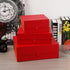 5 Pcs Red Magnetic Gift Box for Presents, 10.8x7.5x3.5 Inches, Luxury Collapsible Box for Wedding, Birthday