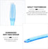 HEALLILY Super Bristle Toothbrush, 12 Pack for Adults, Hard Bristles for Stain Removal, Compact Travel Size