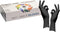 Disposable Latex Gloves, Powder Free, 12" Length, Medium Duty, Size Large, 50 Gloves