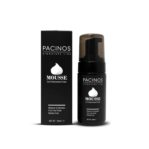 Pacinos Curl Enhancing Mousse, Light-Medium Hold, Hydrating & Volumizing Styling Foam for All Hair Types