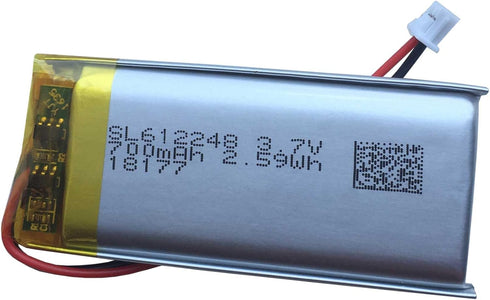 602248 Battery, 700mAh Replacement for Sena SMH10, SMH10R, Motorcycle Bluetooth Headset
