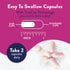 Probiotics for Women | Easy to Swallow Tiny Capsule | with Prebiotics, 60 Billion CFUs Vaginal Probiotics with Cranberry & D-Mannose for Urinary Tract Health & pH Balance, 60 Capsules