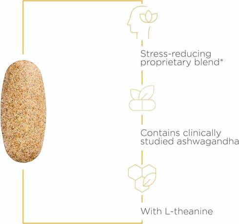 Integrative Therapeutics Cortisol Manager, 30 Tablets, Supplement with Ashwagandha and L-Theanine for Relaxation