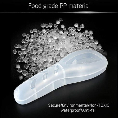 Transparently Portable Manual Razor Protector for Men, Plastic Box Cover Container Storage Shaver Holder Organizer