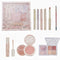 8 Pieces Makeup Kit for Women, Gift Box Set with Lipsticks, Eyeshadow, Eyebrow Pencil, Concealer, Blush Palette