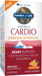 Garden of Life Fish Oil Omega 3 - Cardio Omega-3 Supplement for Heart Health, 915mg Omega 3 Fatty Acids EPA & DHA -