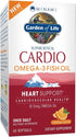 Garden of Life Fish Oil Omega 3 - Cardio Omega-3 Supplement for Heart Health, 915mg Omega 3 Fatty Acids EPA & DHA -