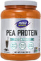 NOW Foods Sports Nutrition Pea Protein, 24g, Creamy Chocolate Powder, 2-Pound, Easily Digested
