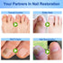 Multi-Purpose Nail Repair Patches, 60 pcs Overnight Treatment for Nail Discoloration & Cracked Nails