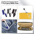 PHLIFOLOY (3pc), Eye Glasses Cleaner Portable Carbon Eyeglass Cleaner, Microfiber Spectacles Mini Sunglasses Brush Soft