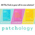 Patchology "All the Feels" Hydrating Sheet Masks for Dry Skin and Redness (3 Piece Set)