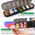 JUNIPLTER 2 1 7 PCS Weekly Pill Organiser Times a Day, Arthritis Friendly Travel Pill Case, BPA-Free Pill Box Day