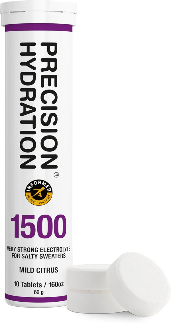 Precision Hydration Lite Electrolyte Drink - Multi Strength Effervescent Tablets, Low Calorie, Vegan, Gluten Free