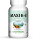 Maxi Health B-6, 100 mg Vitamin B6 - Cardiovascular Health, 100 Tablets, Kosher
