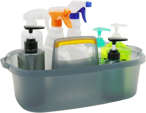 Multi-Purpose Cleaning Caddy with Handle, Portable Shower Organizer/Storage Basket for Bathroom Supplies & Cleaning