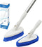Qaestfy Shower Scrubber Cleaning Brush Combo, Adjustable Long Handle Scrub Brush for Bathroom Cleaning