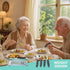 SINHJX 4 45 Pcs Adaptive Utensils for Elderly, Angled Built Up Handle Utensils for Adults, Arthritis Silverware
