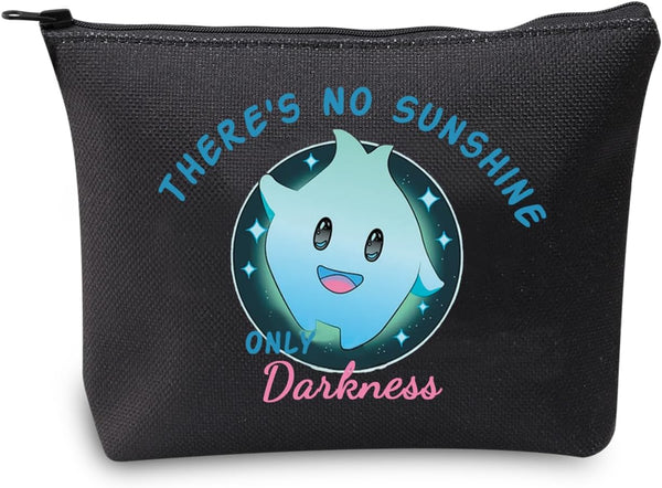 JXGZSO Luna Star Gift Cosmetic Bag, There's No Sunshine Only Darkness Makeup Bag for Animation Movie Lovers