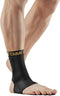 Tommie Copper Ankle Sleeve, Black, Medium