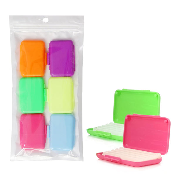 Orthodontic Wax for Braces, Safe Food Grade Dental Care Wax for Retainer Wearers (6 Pcs)