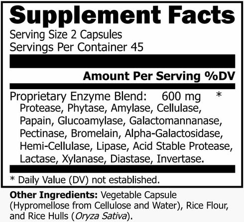 Maximizer Enzyme Supplement, 90 caps