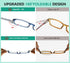 Eyekepper 5-Packs Reading Glasses for Women - Metalless Design, Screwless Spring Hinges Ladies Readers +1.0