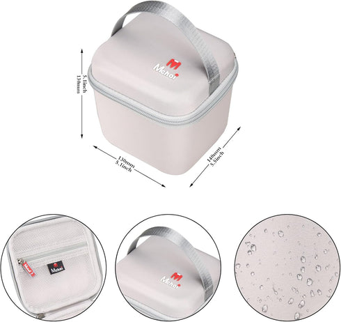 Mchoi Hard Case for 3-in-1 Sound Machine, Waterproof Shockproof Carrying Protective Case, Case Only