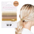 Plastic-Free Flat Hair Ties - Organic Cotton Hair Ties Made from Plants for Women, Men, & Kids, 5ct
