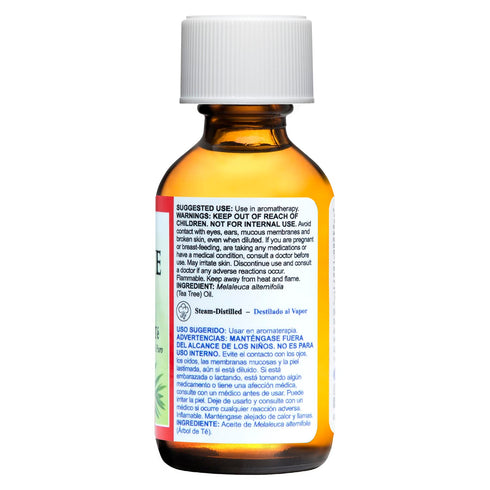 De La Cruz 100% Pure Tea Tree Essential Oil, Steam Distilled for Aromatherapy, 1 FL OZ (30 mL)