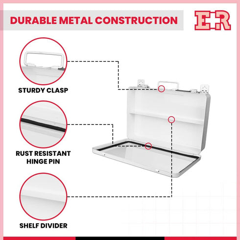 No.36 14 10 2.5 Ever Ready First Aid Metal Case, x x