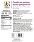 UNLEASH'D ORGANIC 16 oz 100% Immune Unleashd Organic Purple Potato Powder | Pure & Natural Superfood | Rich