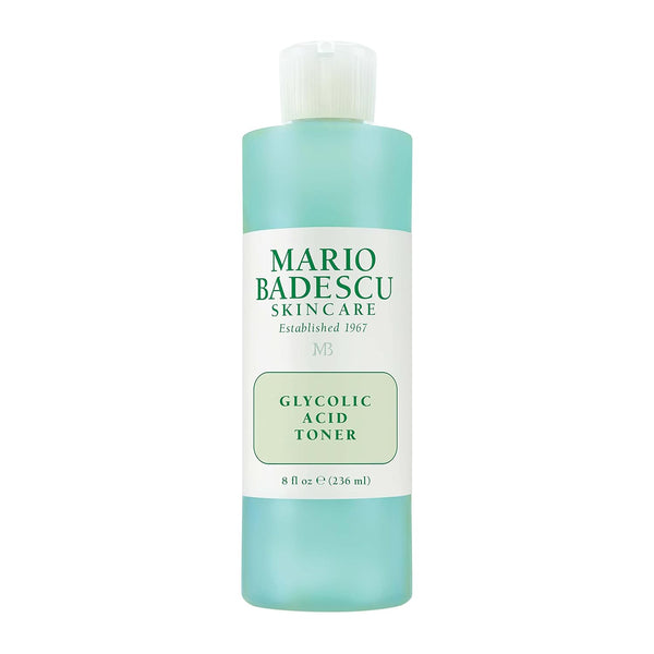 Mario Badescu Glycolic Acid Toner, Alcohol-Free Facial Toner for Dry and Combination Skin, 8 Fl Oz