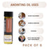 Swanson Christian Products 1/4 OZ PK6 ANOINTING Oil Cinnamon