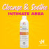vH essentials Personal Cleansing Spray, pH Balancing Lactic Acid Formula for Easy External Intimate Cleansing