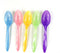 Worlds Color Changing Disposable Plastic Spoons, 50 Count for Frozen Yogurt & Ice Cream